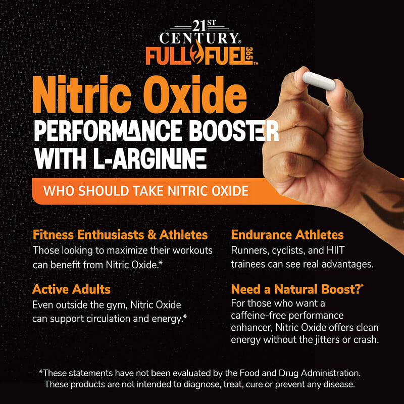 does l carnitine increase nitric oxide Promescent VitaFLUX Supplements for Men, Fast Acting Male Enhancing Pills for Stamina, Size & Performance, L-Arginine L-Citrulline L-Carnitine (30 Servings) : Health & Household Nitric Oxide, 120 Vegetarian Capsules