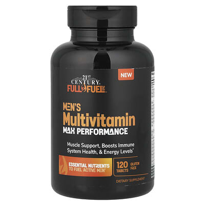 21st Century, Full Fuel 365™, Men's Multivitamin, Extra Performance, 120 Tablets