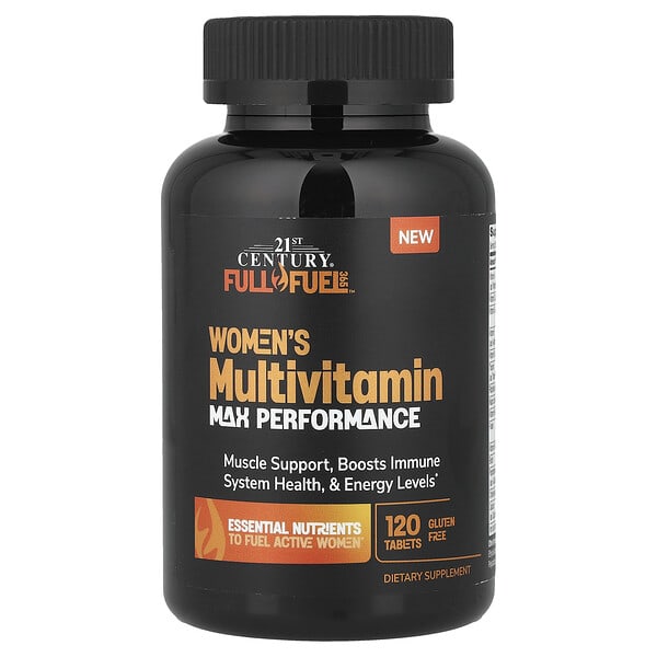 21st Century Full Fuel 365™, Women's Multivitamin, Max Performance, 120 Tablets
