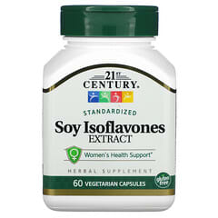 21st Century, Standardized Soy Isoflavones Extract, 60 Vegetarian Capsules
