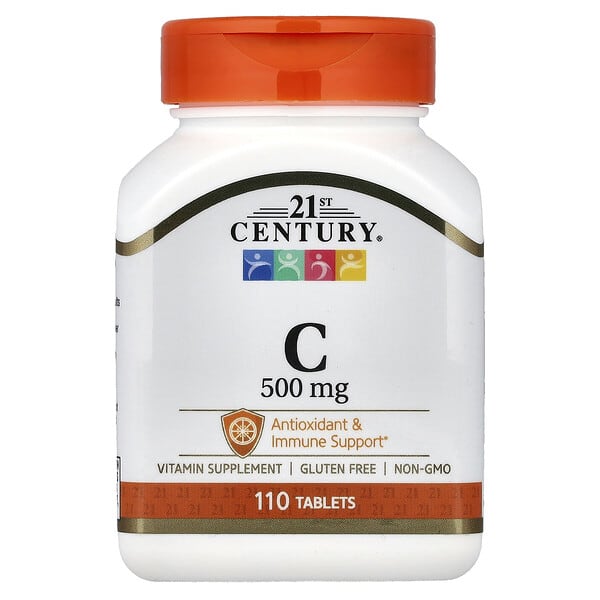 Vitamin C, 500 mg, 110 Tablets