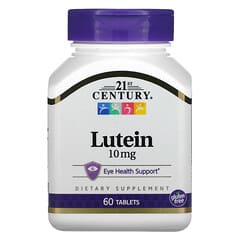 21st Century, Lutein, 10 mg, 60 Tablets