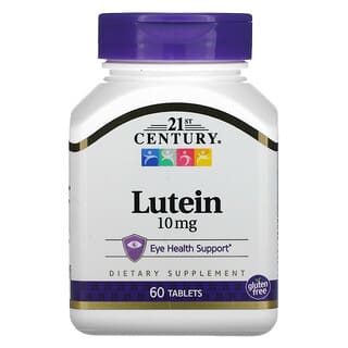 21st Century, Lutéine, 10 mg, 60 comprimés