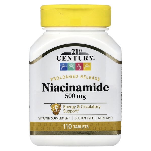 21st Century Niacinamide, Prolonged Release, 110 Tablets