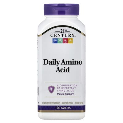 21st Century, Daily Amino Acid, 120 Tablets
