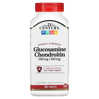 21st Century, Glucosamine Chondroitin, 180 Tablets