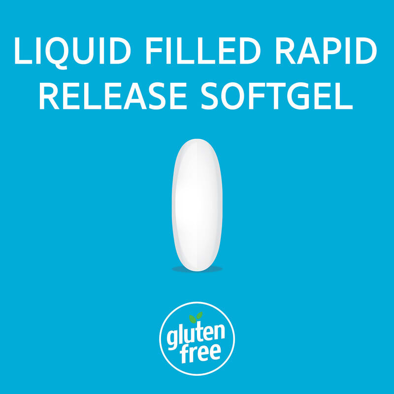 21st Century, Liquid Filled Calcium Plus D3, 600 mg, 90 Rapid Release Softgels