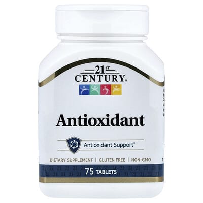 21st Century, Antioxidant Nutritional Tablets, 75 Tablets