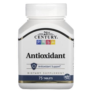 21st Century, Antioxydant, 75 Comprimés