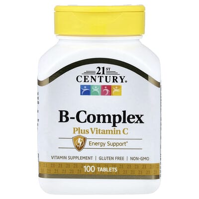 Norland 21st Century, B-Complex plus Vitamin C, 100 Tablets supplement Uganda UGX 30286