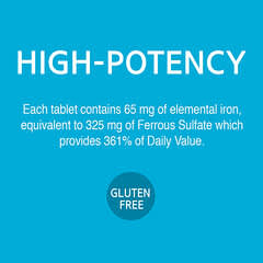 21st Century, Hierro, 65 mg, 120 comprimidos