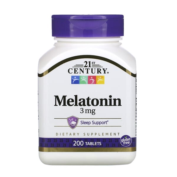 Melatonina, 3 mg, 200 comprimidos