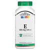 Vitamina E, 180 mg (400 UI), 250 cápsulas blandas