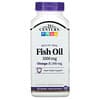 Fish Oil, Reflux Free, 1,000 mg, 90 Enteric Coated Softgels