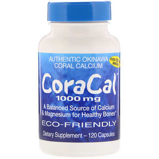 21st Century, CoraCal, 1,000 mg, 120 Capsules