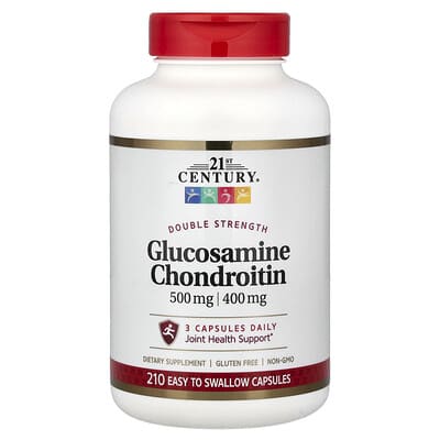 21st Century, Chitosamine Chondroitin, 210 Easy-Swallow Capsules