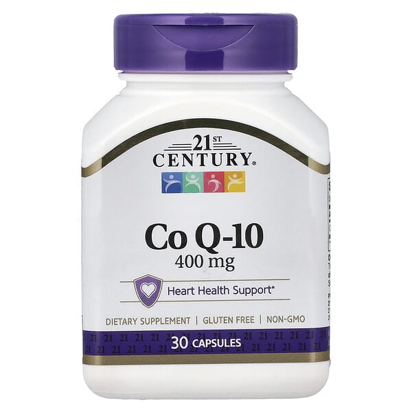 21st Century, Co Q-10, 400mg, 캡슐 30정