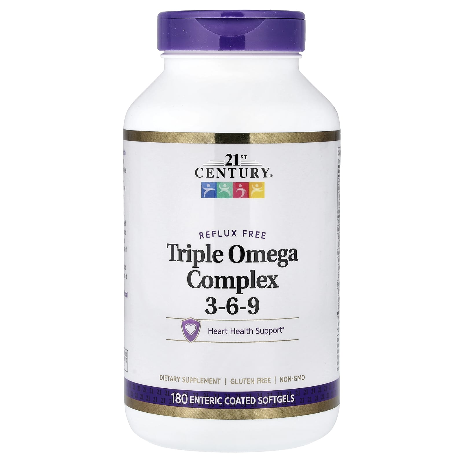Complejo Triple Omega 3-6-9, 180 cápsulas blandas con Complejo Triple Omega 3-6-9, 180 cápsulas blandas con