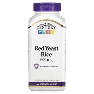 21st Century, Red Yeast Rice, 300 mg, 150 Vegetarian Capsules