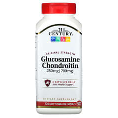 21st Century, Glucosamine / Chondroitin, Original Strength, 120 Easy to Swallow Capsules
