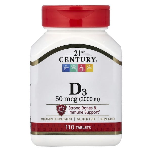 Vitamin D3, 110 Tablets