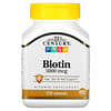 Biotin, 5,000 mcg, 110 Capsules