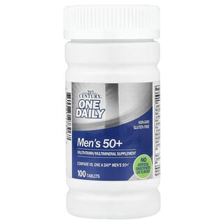 21st Century, One Daily, Men's 50+, Multivitamin Multimineral, 100 Tablets