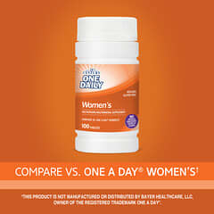 21st Century, One Daily, мультивитаминная и мультиминеральная добавка для женщин, 100 таблеток