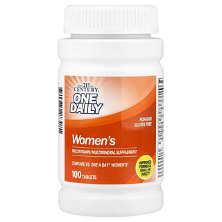 21st Century, One Daily, Women's, 100 Comprimidos
