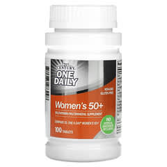 21st Century, One Daily, Mujeres mayores de 50 años, Multivitamínico y multimineral, 100 comprimidos