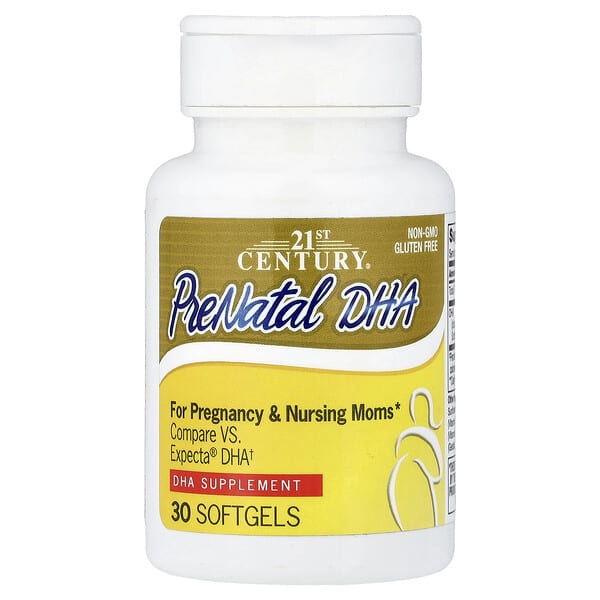 PreNatal DHA, 30 Softgels (200 mg per Softgel)