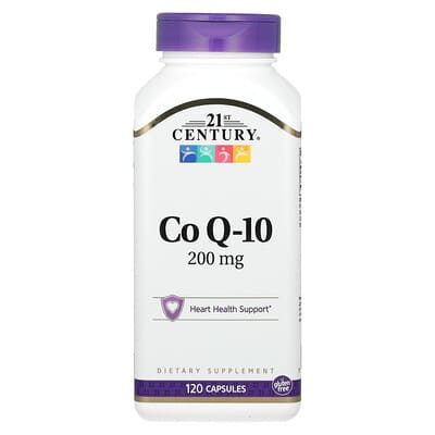 21st Century, Coenzyme Q10, 200 mg, 120 Capsules
