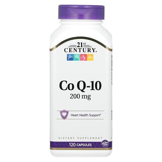 21st Century, CoQ10, 200 mg, 120 cápsulas