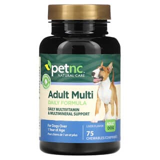 petnc NATURAL CARE, Adult Multi Daily Formula, Liver, 75 Chewables