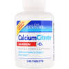 CalciumCitrate, Maximum + D3, 240 Tablets