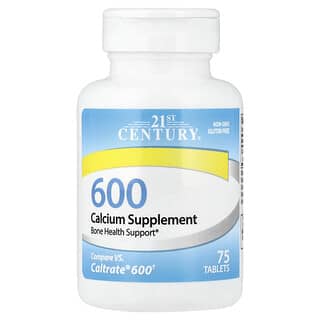 21st Century (21세기 센트리), 칼슘 보충제 600, 75정(1정당 600mg)