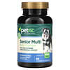 petnc NATURAL CARE, Pet Natural Care, Senior Multi tägliche Formel, Senior-Hund, Lebergeschmack, 60 Kaustücke
