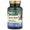 petnc NATURAL CARE, Senior Multi Daily Formula, Senior Dog, Liver, 60 Chewables