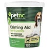 petnc NATURAL CARE, Bantuan Menenangkan Kunyah Lembut, Semua Anjing, Hati, 120 Kunyah Lembut, 6.3 oz (180 g)