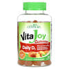 VitaJoy, жевательные таблетки, витамин D3 для ежедневного приема, персик, 2000 МЕ, 120 жевательных таблеток (25 мкг (1000 МЕ) в 1 жевательной таблетке)