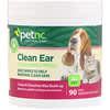 Clean Ear Cleansing Pads, For Cats and Dogs, 90 Pads