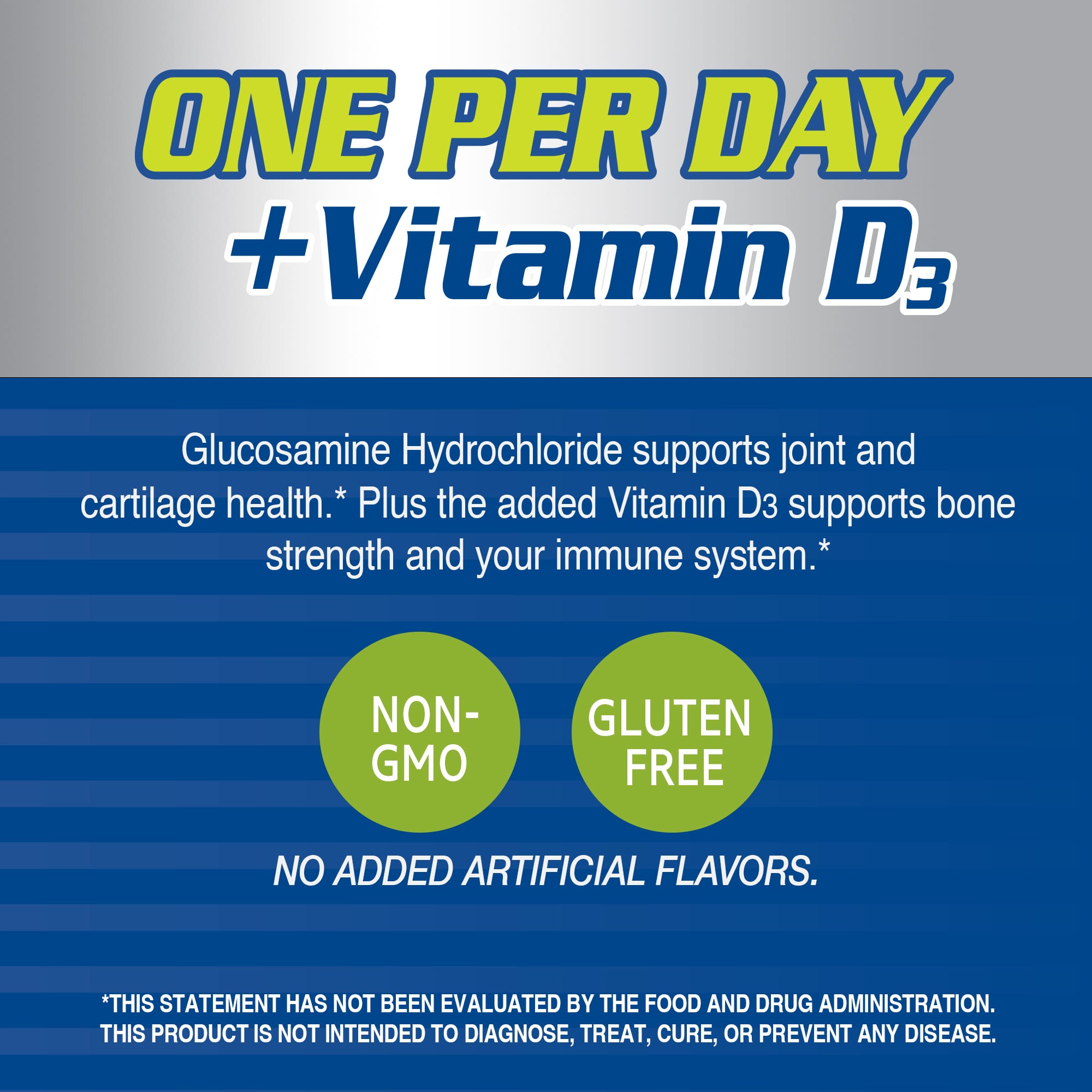 21st Century, 글루코사민 데일리 복합체, 코팅 정제 60정