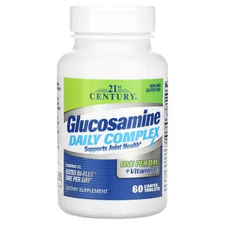 21st Century, Glucosamine Daily Complex, 60 Coated Tablets
