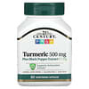 Turmeric Plus Black Pepper Extract, 500 mg, 60 Vegetarian Capsules