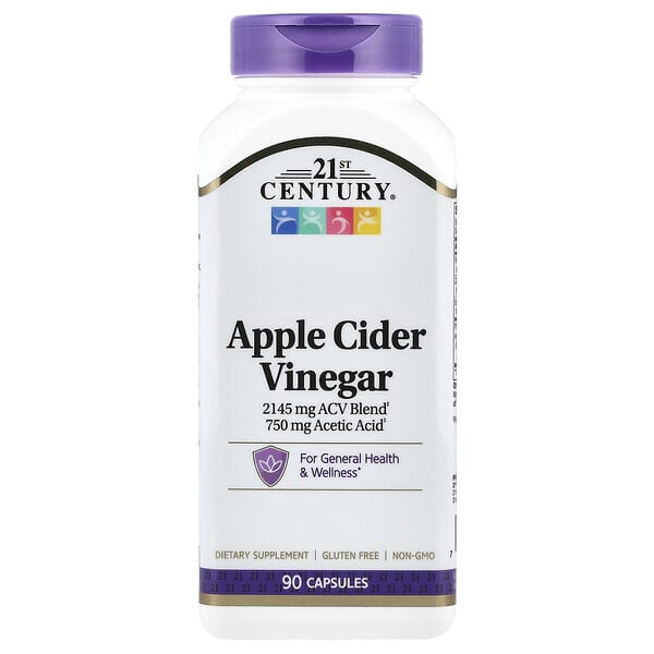 21st Century Apple Cider Vinegar, 90 Capsules