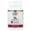 D3, 60 Tablets
