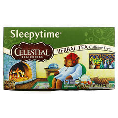 سيليستيال سيزونينس‏, شاي أعشاب، Sleepytime، خالٍ من الكافيين، 20 كيس شاي، 1.0 أونصة (29 جم)