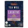 Laxative Tea, Senna, Organic Carob Licorice, Caffeine Free, 12 Tea Bags, 1.0 oz ( 27 g)