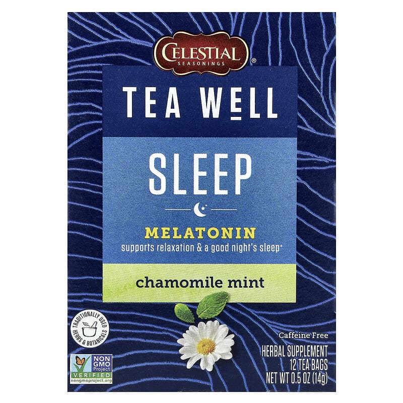 ティーウェル、Sleep、カモミールミント、カフェインフリー