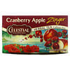 Celestial Seasonings, Té de hierbas, Cranberry Apple Zinger, Sin cafeína, 20 bolsitas de té, 42 g (1,5 oz)